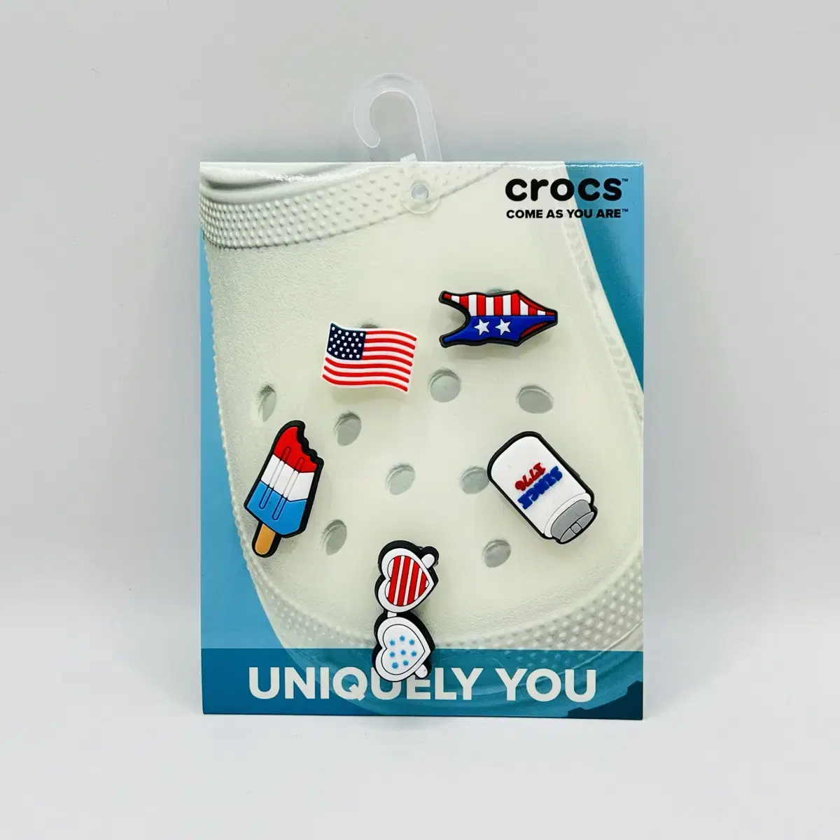 [새상품] 크록스 CROCS 지비츠 참 (USA 5 PACK)